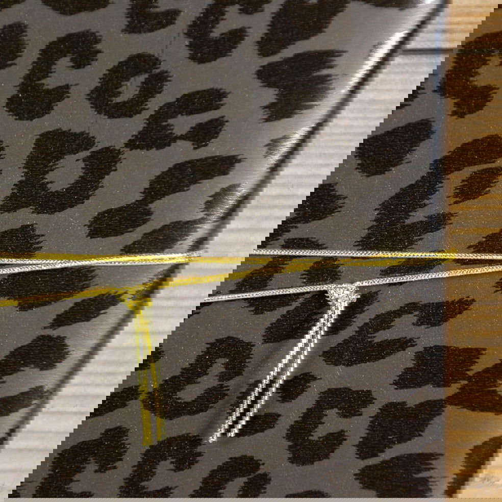 Dun elastiek Goud - Kadopapier.net