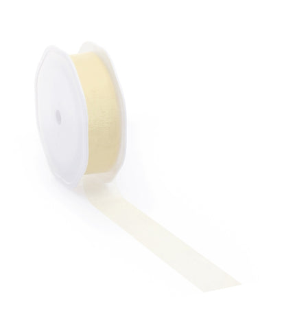 Weiches gelbes Voileband für kreative Projekte und Dekoration