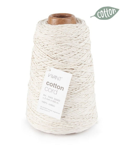 Natural cotton rope for various applications and craft projects - 500 meters - Cotton Rope