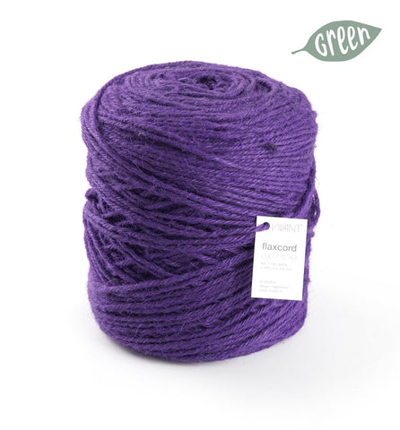 Thick jute rope purple for creative projects and decoration | jute cord