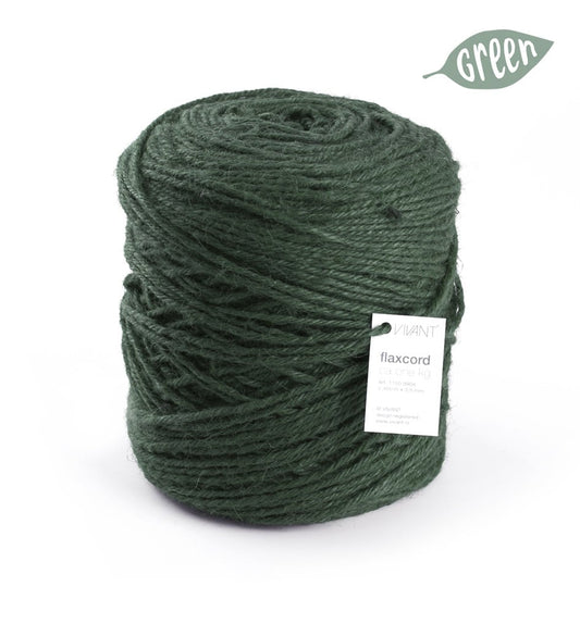 Thick jute rope, dark green, for various creative projects | jute cord