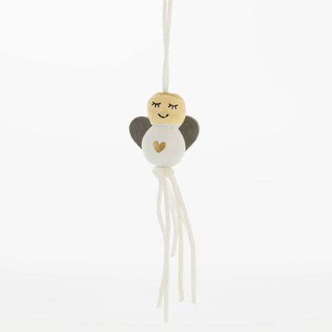 Glücksengel mit Herzflügeln > 20x20 mm | 50 Stück