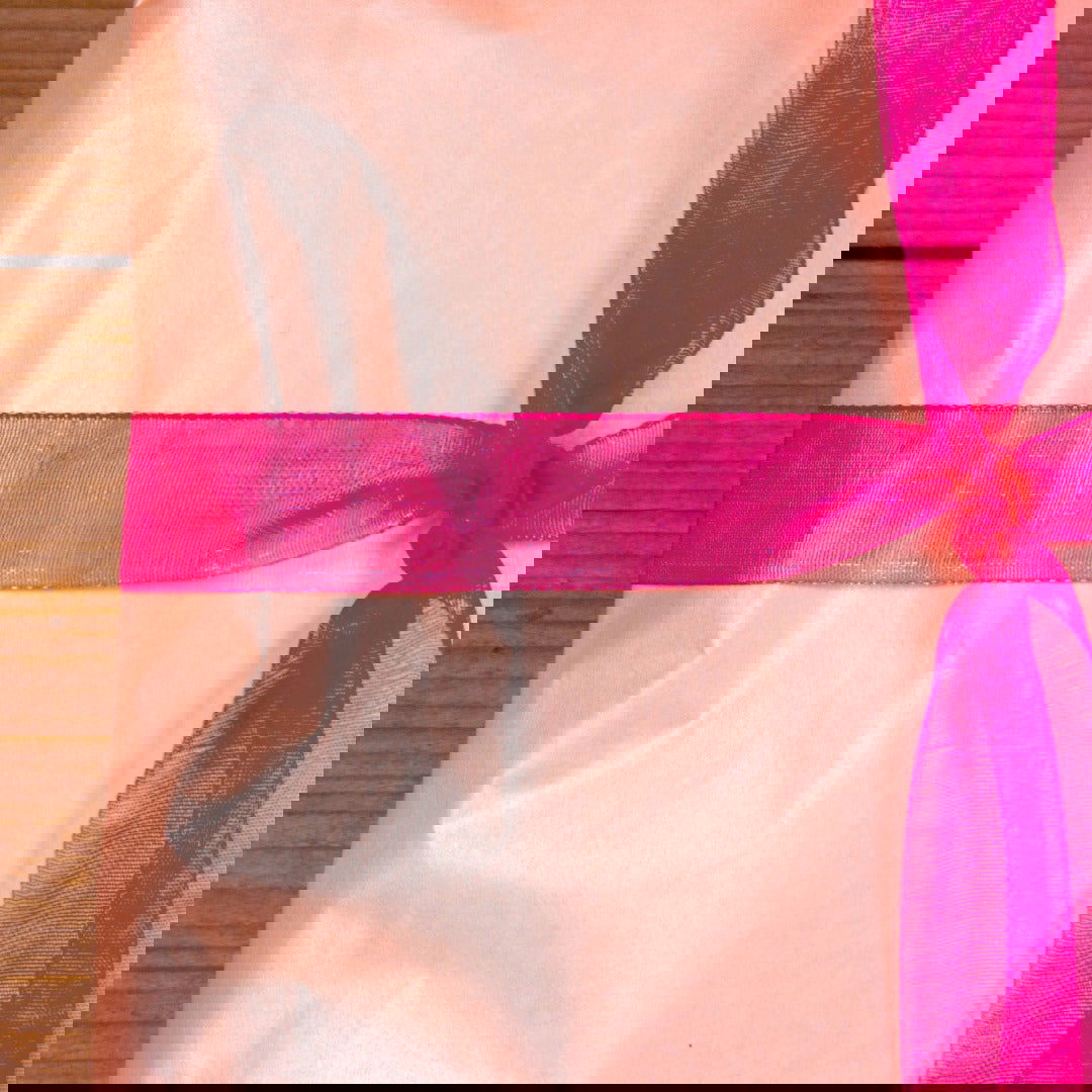 Enkelzijdig Zalm Parelmoer vloeipapier - Kadopapier.net