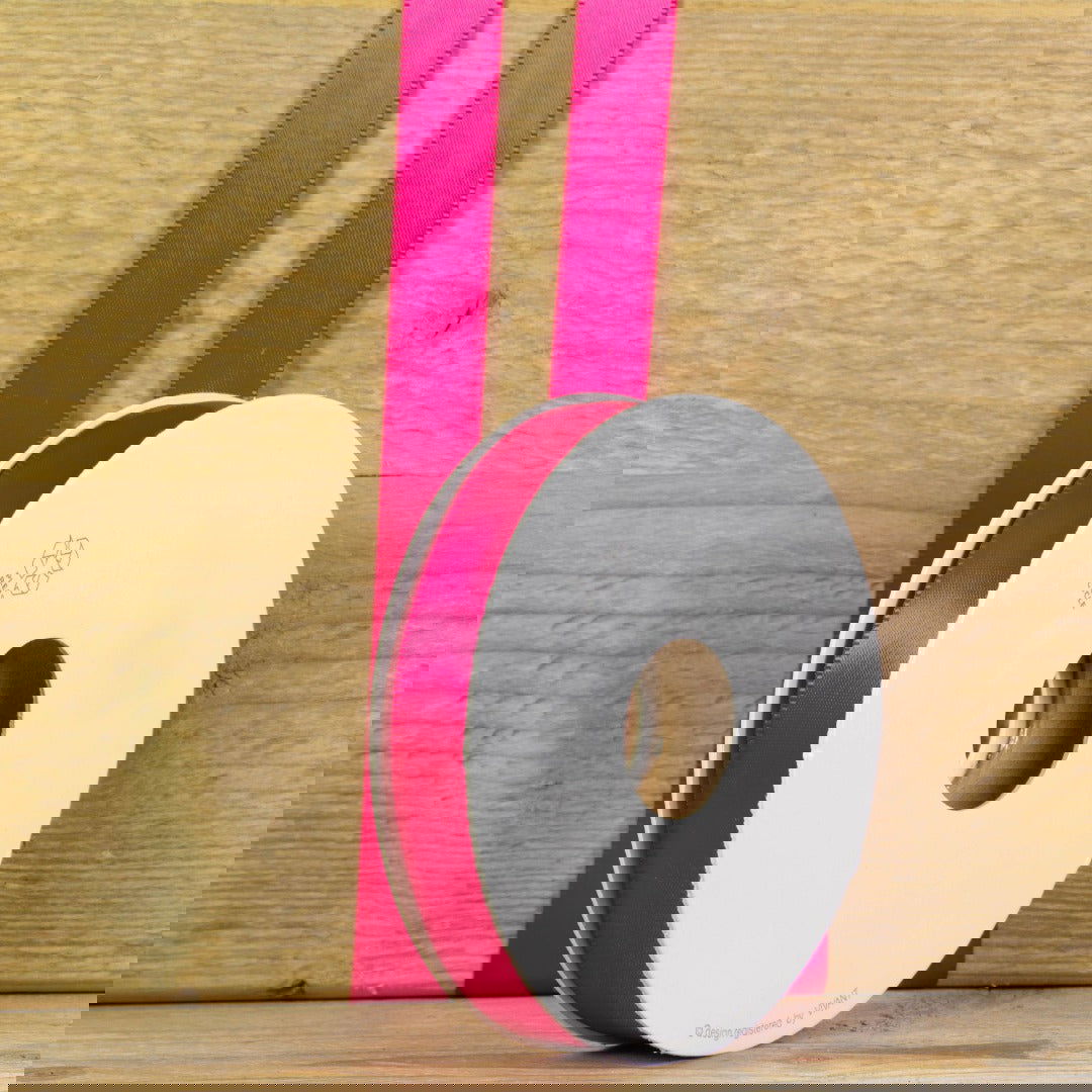 Fuchsia Satijnlint - Kadopapier.net