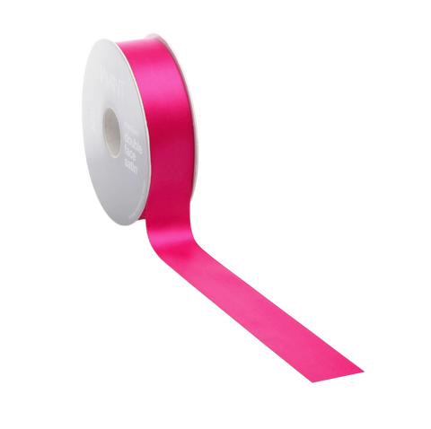 Fuchsia Satijnlint 3-38 mm 25-50 m - Kadopapier.net