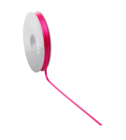 Fuchsia Satijnlint 3-38 mm 25-50 m - Kadopapier.net