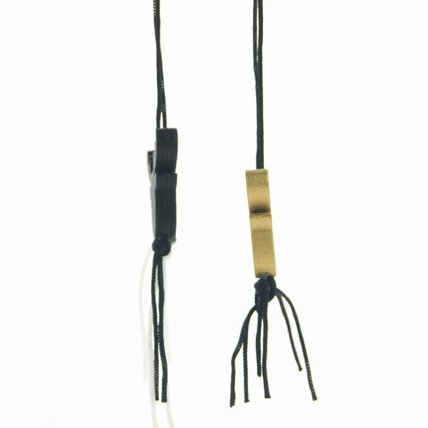 Lucky Reindeer Pendant Black Gold > 25x25 mm | 100 Pieces