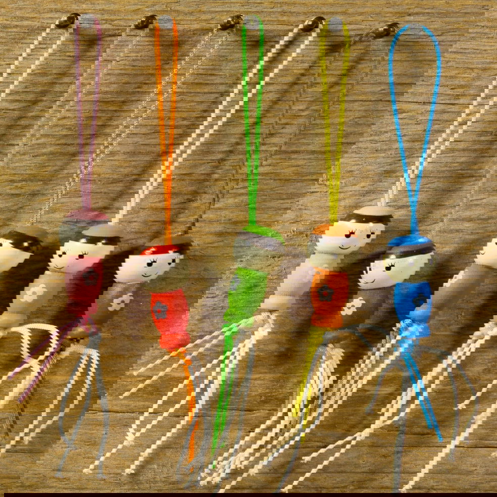 Gelukshanger Doll - Kadopapier.net