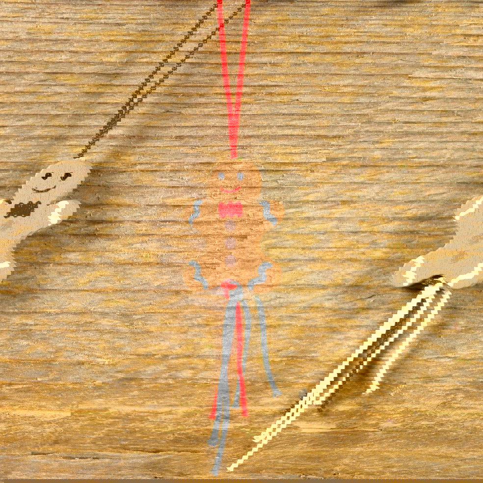 Gelukshanger Gingerbread - Kadopapier.net