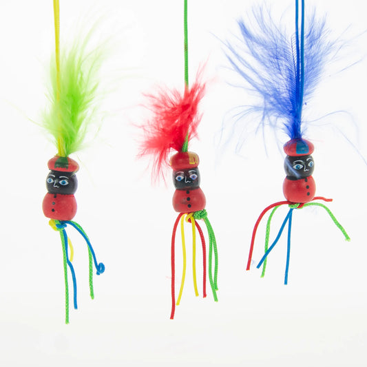 Lucky Pete with feather > 16 mm | Assorted packaging