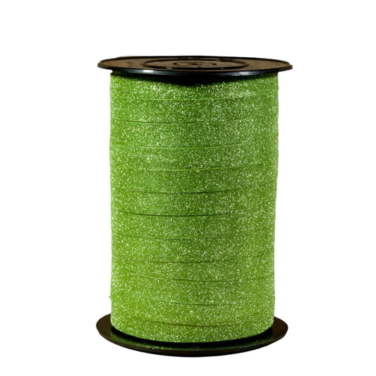 Glitter krullint Lido Groen - Kadopapier.net