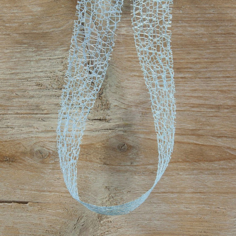 Honeycomblint Licht blauw - Kadopapier.net