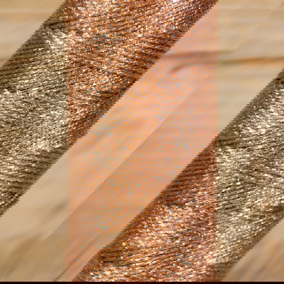 Hoogglans Koper koord - Kadopapier.net