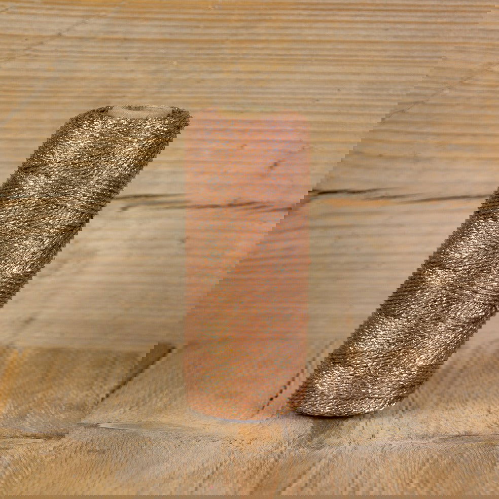 Hoogglans Koper koord - Kadopapier.net