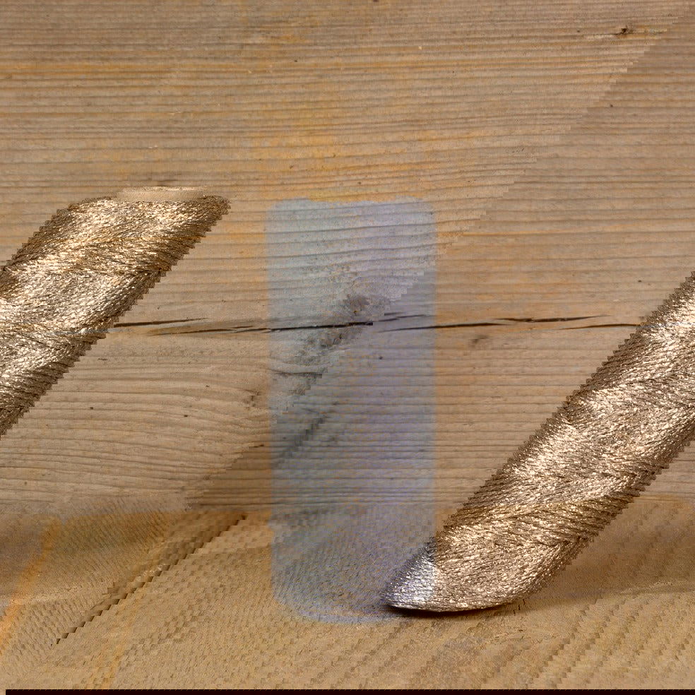 Hoogglans Zilver koord - Kadopapier.net