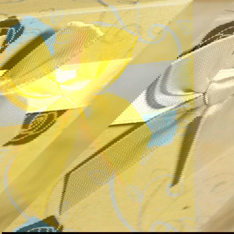 Horloge - Armbanddoosje Kraft met Roos - Kadopapier.net