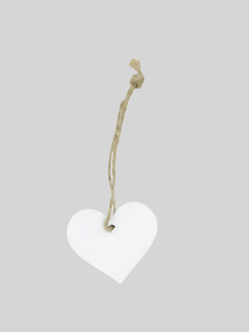 Houten Hart Wit - Kadopapier.net