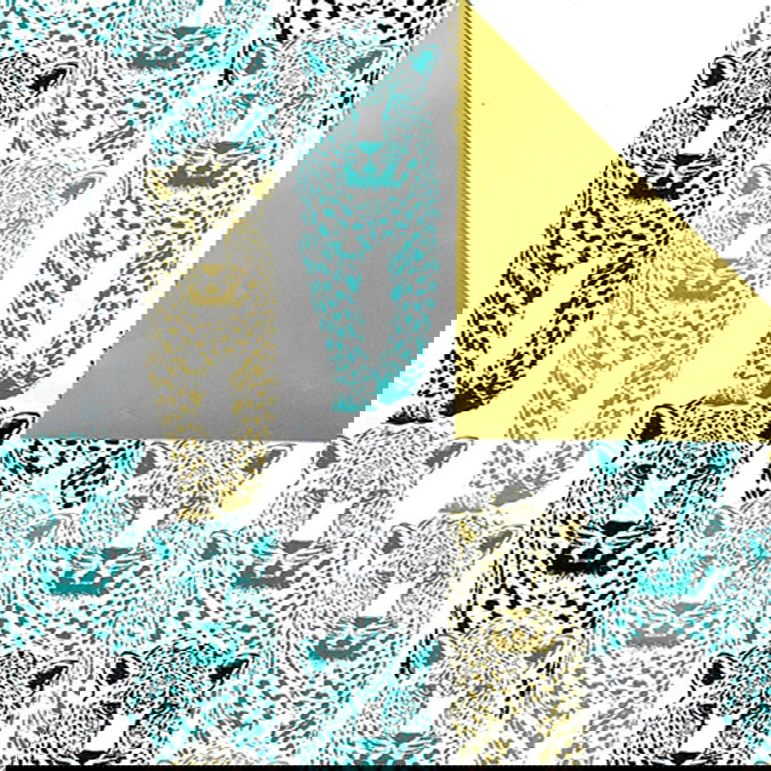 Inpakpapier Cheetah Goud - Kadopapier.net