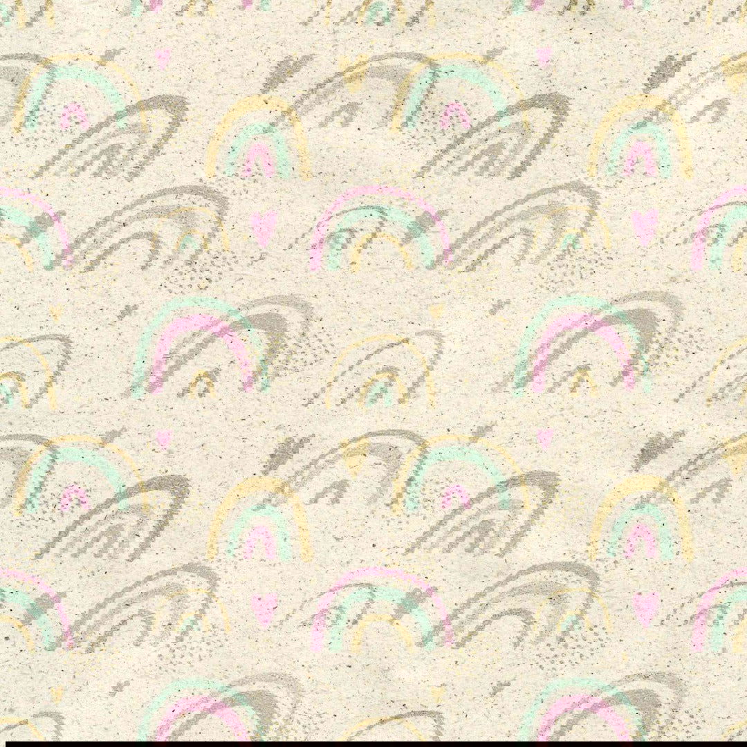 Inpakpapier Lucky Rainbow - Kadopapier.net