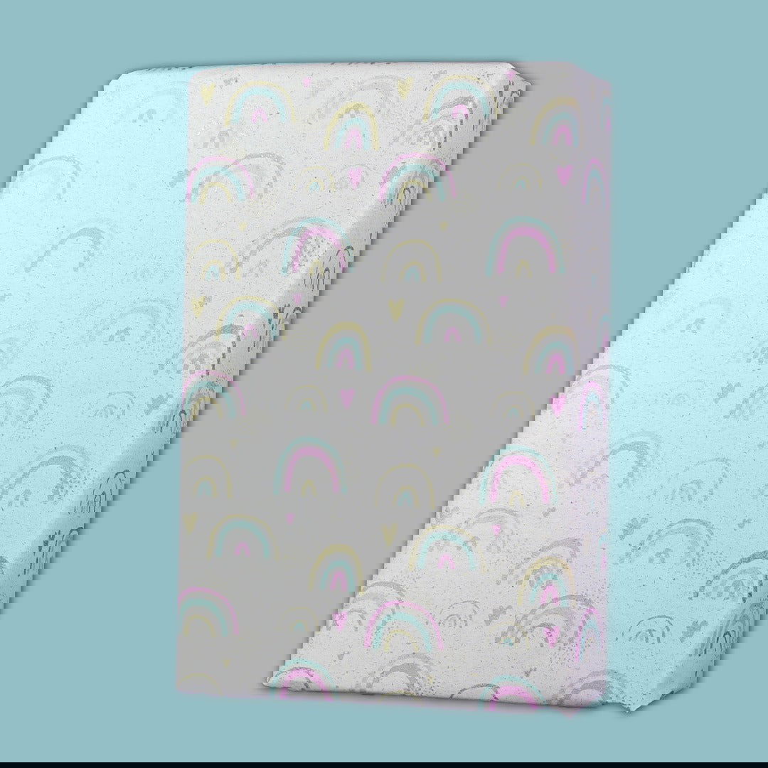 Inpakpapier Lucky Rainbow - Kadopapier.net