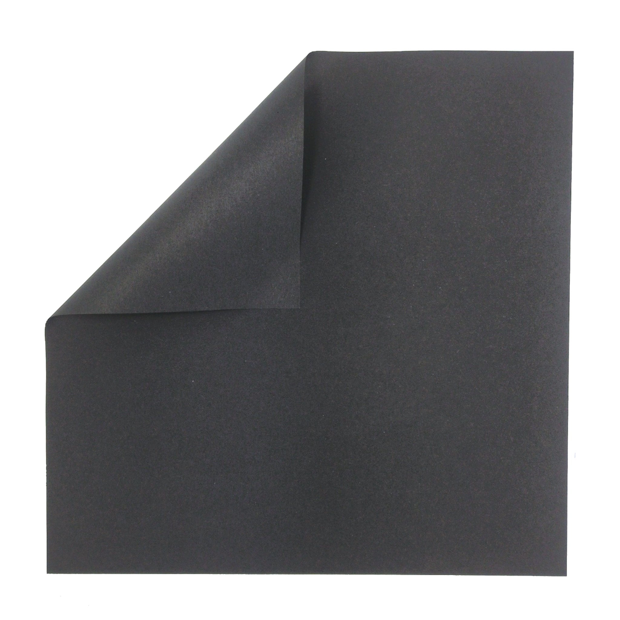 mat zwart inpakpapier