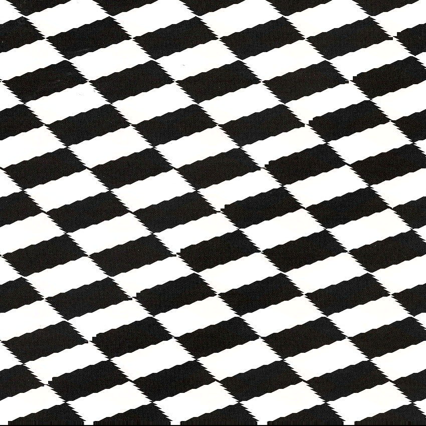 Inpakpapier Zwart Witte Ruiten - Kadopapier.net