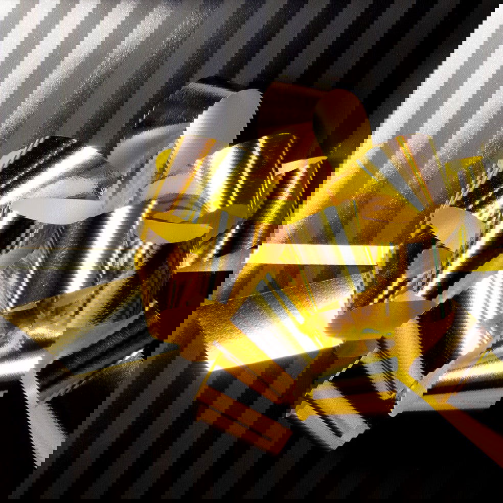 Inpakpapier Zwarte streep - Kadopapier.net