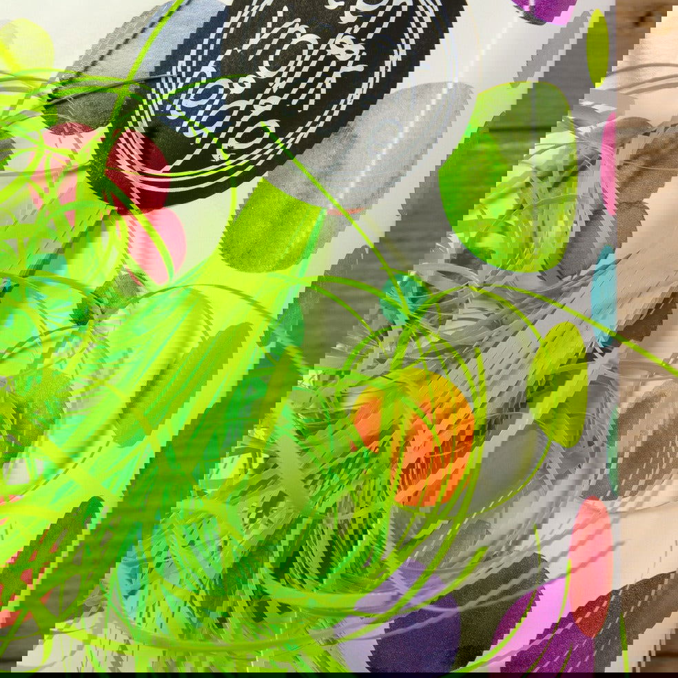 Inpakpapier met Aquarel Stippen - Kadopapier.net