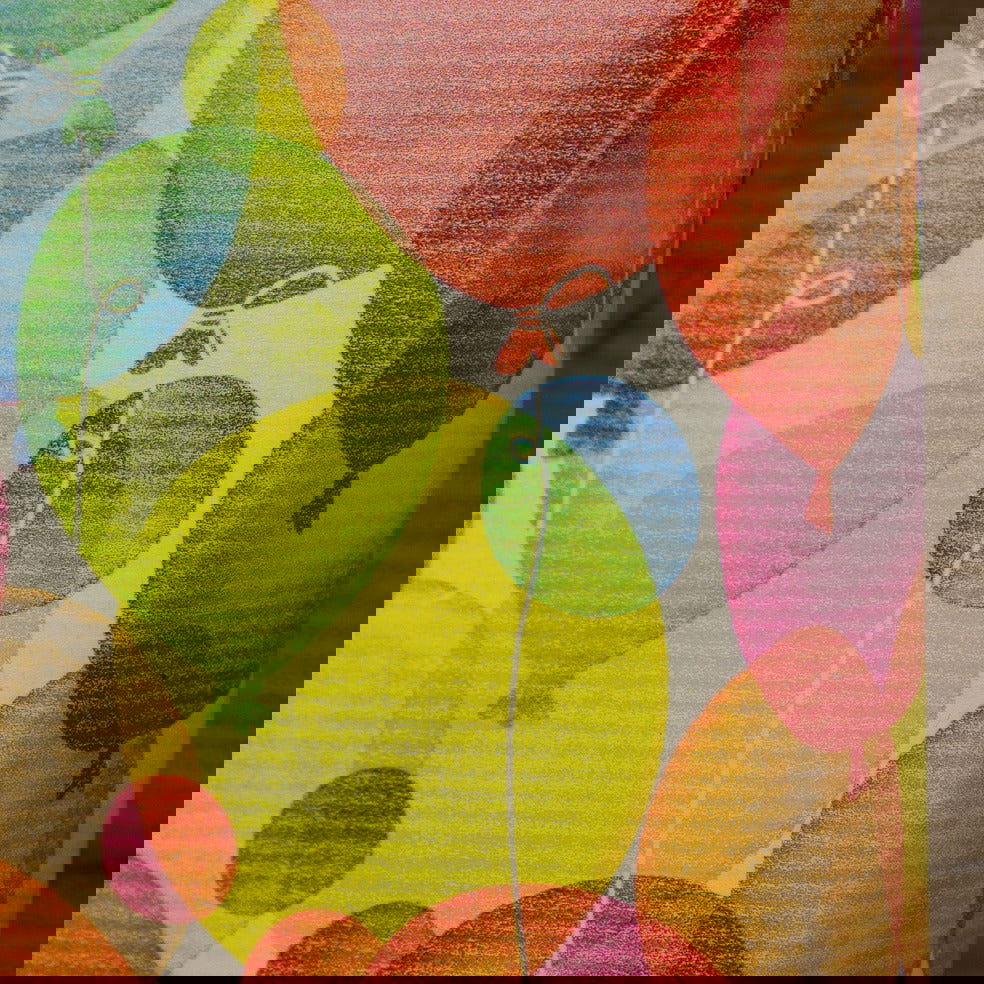 Inpakpapier met Ballonnen - Kadopapier.net