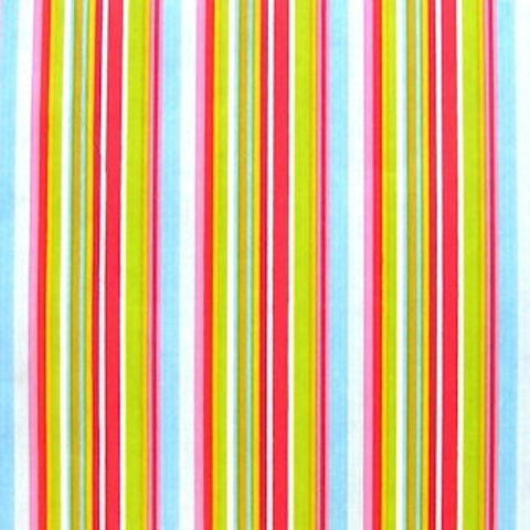 Inpakpapier met gekleurde strepen - Kadopapier.net