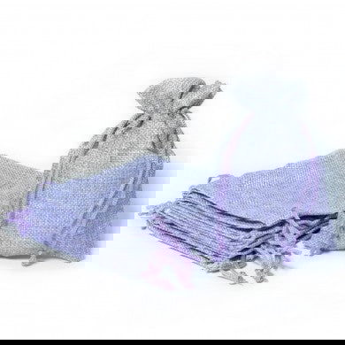 Jute kadozakje Lavendel - Kadopapier.net