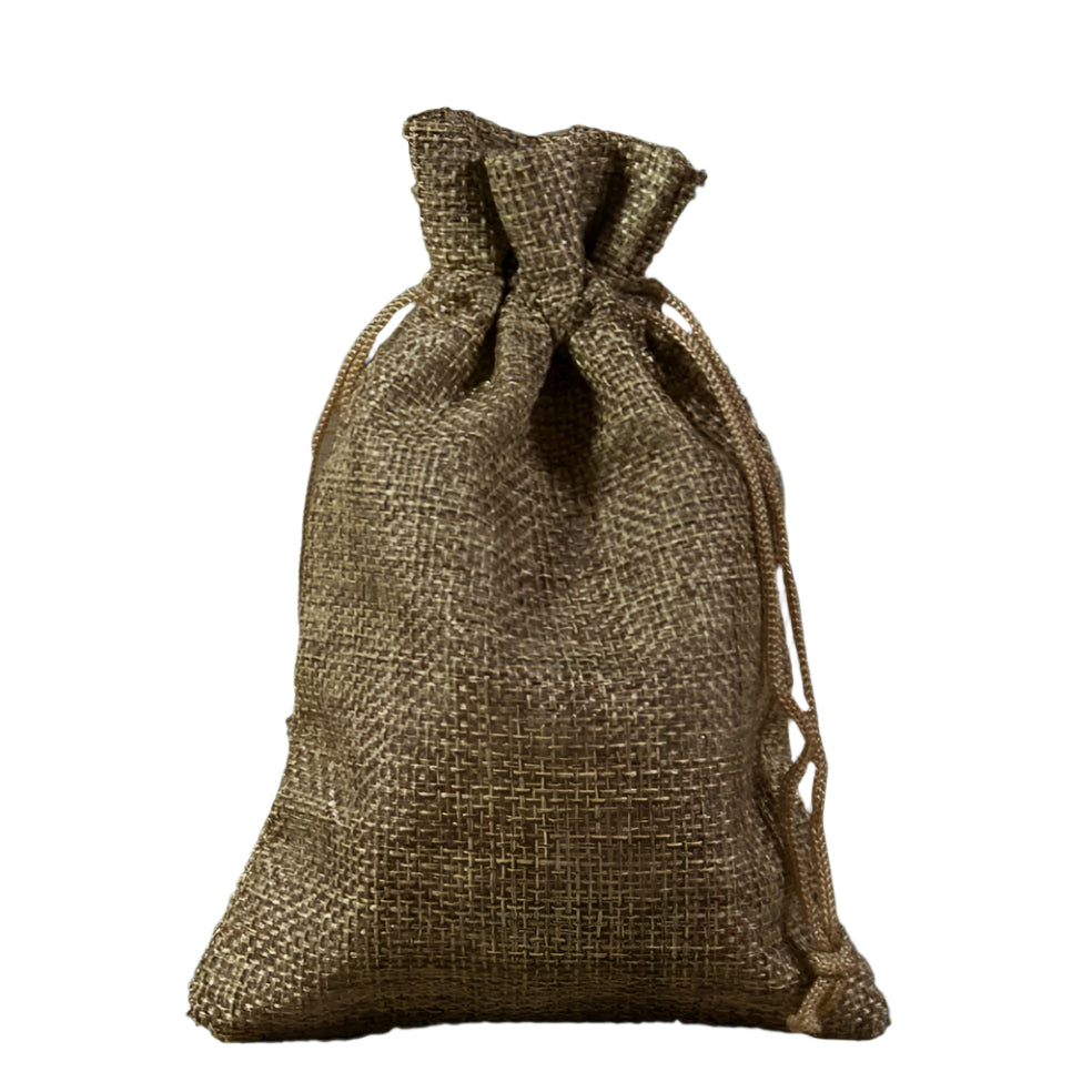 Jute kadozakje Naturel - Kadopapier.net