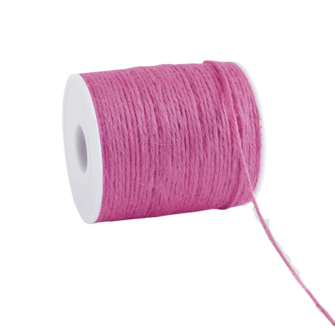 Jute touw Roze - Kadopapier.net