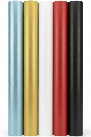 Kraft Colors – 70 cm x 2 m – set of 5 rolls of wrapping paper 