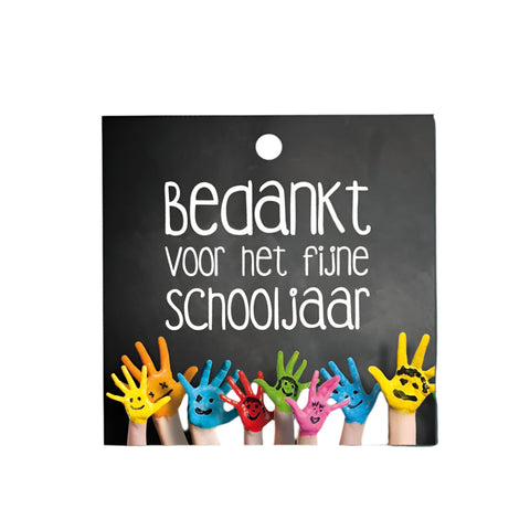 Kadokaartje Einde Schooljaar - Kadopapier.net