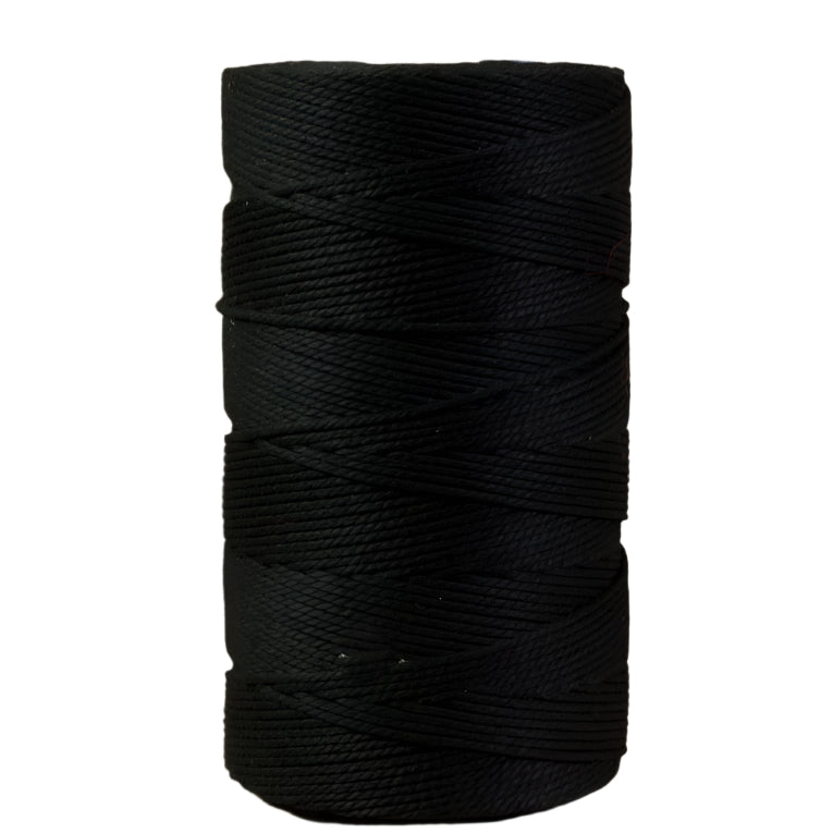 Katoen touw Zwart - Kadopapier.net