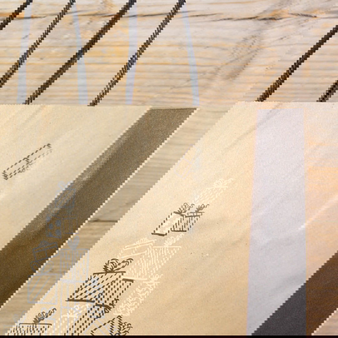 Kerstdraagtas Festivity - Kadopapier.net