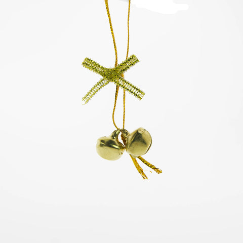 Christmas Pendant Bell Gold > 10 mm | 100 Pieces