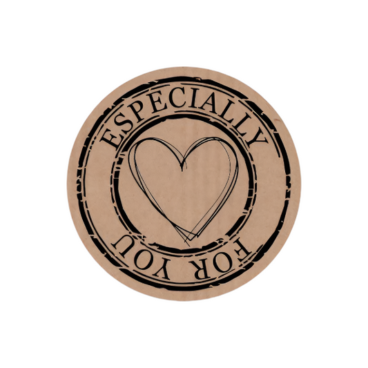 Kraft Wensetiket Especially for you - Kadopapier.net