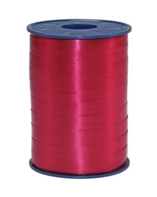 Krullint Wijnrood – 5mm, 10mm, 19mm - Kadopapier.net