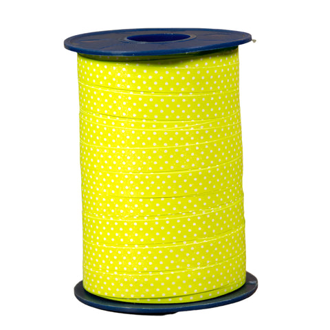 Krullint met Stip Lime - Kadopapier.net