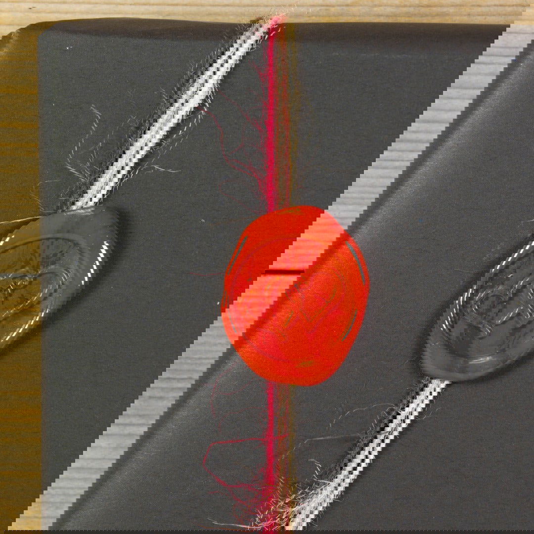 Lakstempel Dubbel Hartje - Kadopapier.net