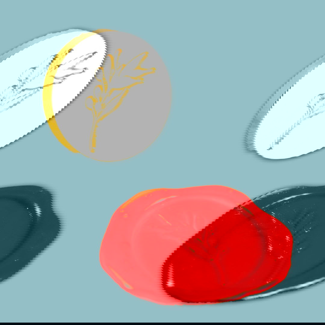 Lakstempel Olijftak - Kadopapier.net