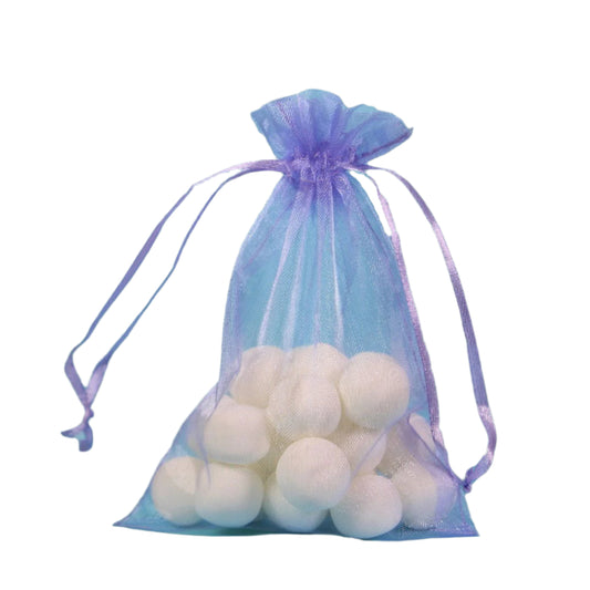 Lavendel Organza zakje - Kadopapier.net