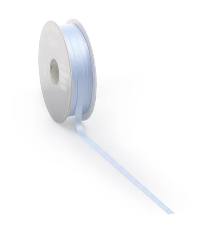 Lichtblauw Satijnlint 3-38mm/25-50m - Kadopapier.net