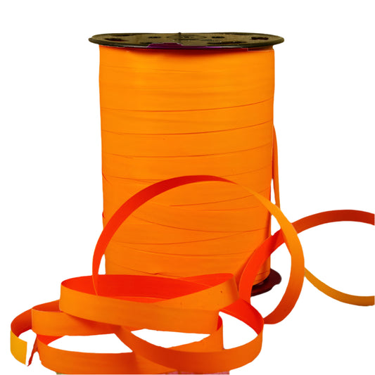 Mat Krullint Mandarijn - Oranje - Kadopapier.net