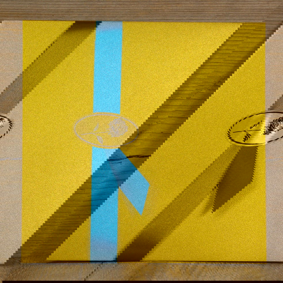 Metallic Envelop Goud vierkant - Kadopapier.net