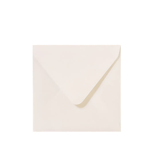 Metallic Envelop Ivoor vierkant - Kadopapier.net