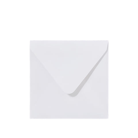 Metallic Envelop Wit vierkant - Kadopapier.net