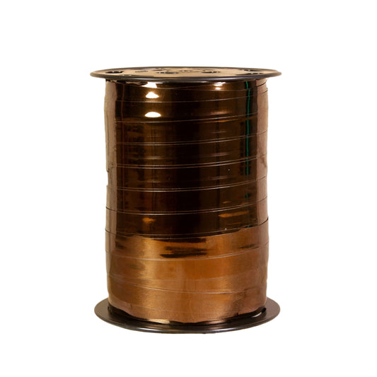 Metallic krullint Bruin - Kadopapier.net